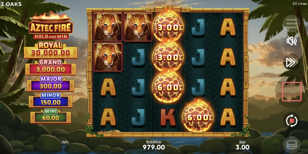 Aztec Fire: Hold and Win